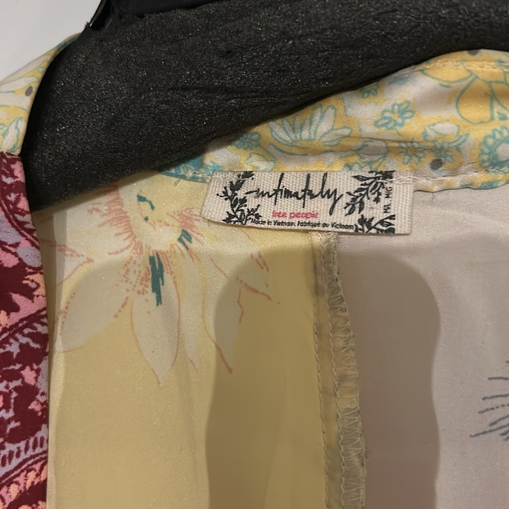🪷*Final Price*EUC Free People Patched With Love Robe /Kimono. - Picture 10 of 10